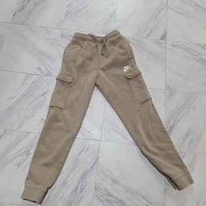 Nike Kids Tan Cargo Joggers